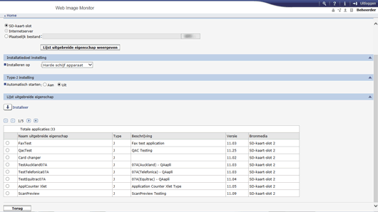 Afbeelding internetbrowserscherm
