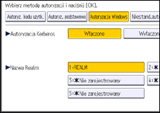 Ilustracja ekranu panela operacyjnego