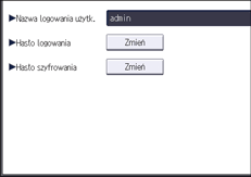 Ilustracja ekranu panela operacyjnego