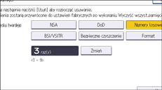 Ilustracja ekranu panela operacyjnego