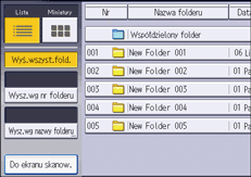 Ilustracja ekranu panela operacyjnego