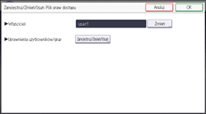 Ilustracja ekranu panela operacyjnego
