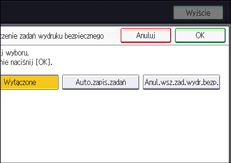 Ilustracja ekranu panela operacyjnego