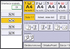 Ilustracja ekranu panela operacyjnego