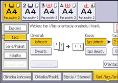 Ilustracja ekranu panela operacyjnego