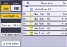Ilustracja ekranu panela operacyjnego