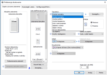 Ilustracja ekranu sterownika