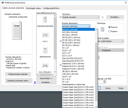 Ilustracja ekranu sterownika