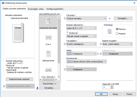 Ilustracja ekranu sterownika