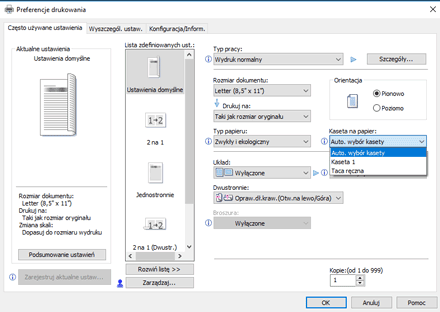 Ilustracja ekranu sterownika