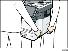 Ilustração da unidade principal.