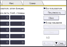 Иллюстрация экрана панели управления