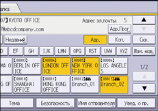 Иллюстрация экрана панели управления