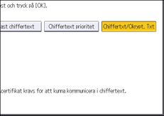 Bild på användarpanelens skärm