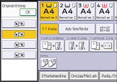 Bild på användarpanelens skärm