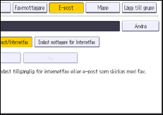 Bild på användarpanelens skärm