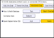 İşletim paneli ekran görseli