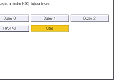 İşletim paneli ekran görseli