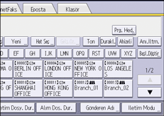 İşletim paneli ekran görseli