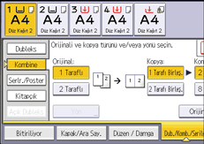 İşletim paneli ekran görseli