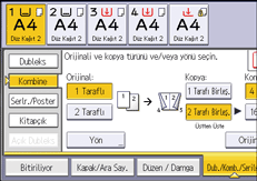 İşletim paneli ekran görseli