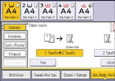 İşletim paneli ekran görseli