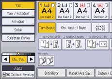 İşletim paneli ekran görseli