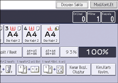 İşletim paneli ekran görseli