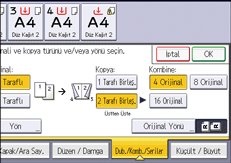 İşletim paneli ekran görseli