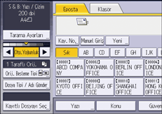 İşletim paneli ekran görseli