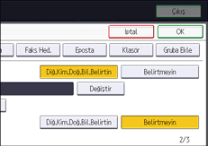 İşletim paneli ekran görseli