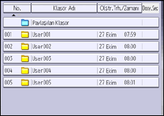 İşletim paneli ekran görseli