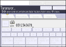 İşletim paneli ekran görseli
