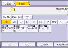 İşletim paneli ekran görseli