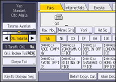 İşletim paneli ekran görseli