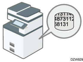 Illustrazione di crittografia dei dati per impedire fuoriuscite di dati causate da furti o dismissione della macchina