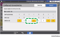 Il·lustració de pantalla del tauler d'operacions