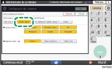 Il·lustració de pantalla del tauler d'operacions
