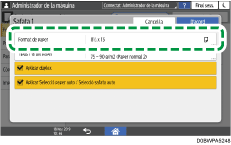 Il·lustració de pantalla del tauler d'operacions