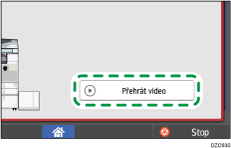 Ilustrace ovládacího panelu