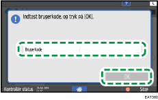 Operation panel screen illustration