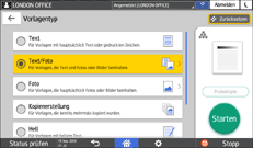 Abbildung Bedienfeld-Display