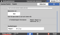 Abbildung Bedienfeld-Display