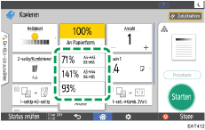 Abbildung Bedienfeld-Display