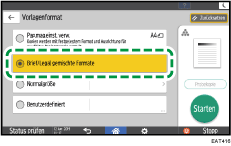Abbildung Bedienfeld-Display