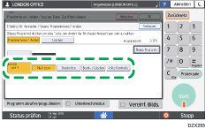 Abbildung Bedienfeld-Display