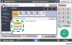 Abbildung Bedienfeld-Display