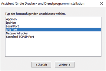Abbildung Treiberbildschirm