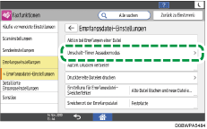 Abbildung Bedienfeld-Display