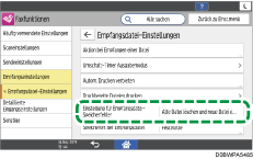 Abbildung Bedienfeld-Display